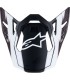 VISOR SM10 AMPR BLACK/WHT