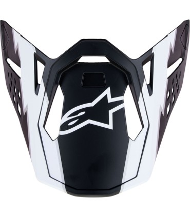 VISOR SM10 AMPR BLACK/WHT