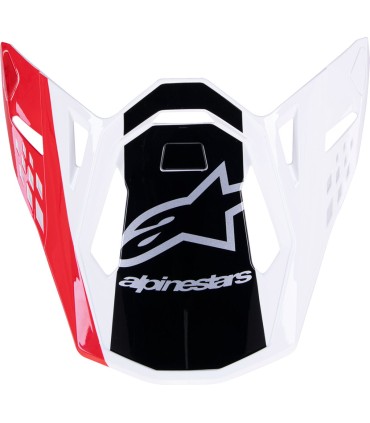 VISOR SM10 UNIT RD/WT