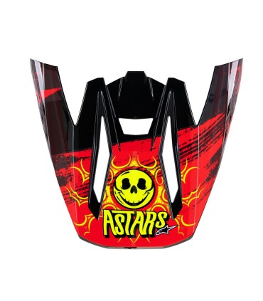 VISOR SM5 RASH RED/G