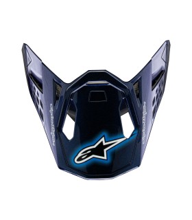 VISOR S-M10 TLD25 DARK/BLUE