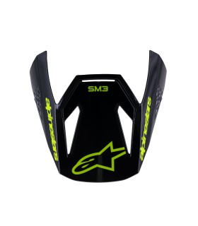 VISOR SM3 RADIUM BLACK/YELLOW