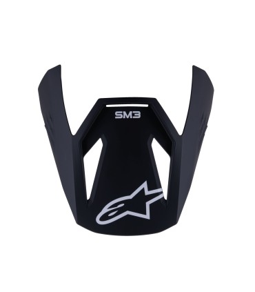 VISOR SM3 SOLID BLACK