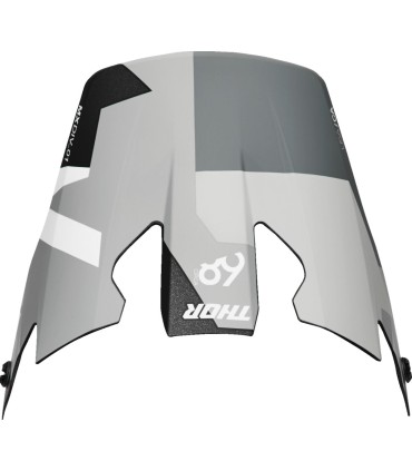 VISOR R-SPORT CRBN BRAVE GY/WH