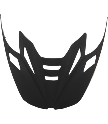 VISOR-PEAK AFLT RUB BLACK