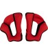 CHEEKPAD REFLEX SPORT RD/BK SM
