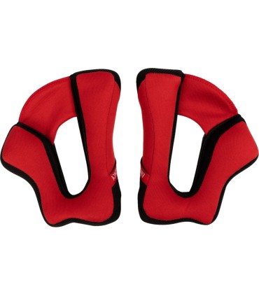 CHEEKPAD REFLEX SPORT RD/BK LG