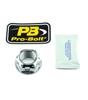 NUT REAR AXLE 25X1.5 SS