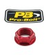 NUT TOP YOKE M24X1.00 RED