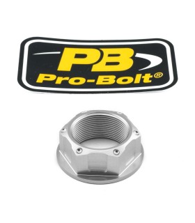 NUT TOP YOKE M24X1.00 SILVER