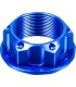 NUT TOP YOKE M25X1.00 BLUE
