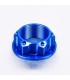 NUT TOP YOKE M25X1.00 BLUE