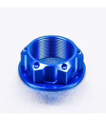 NUT TOP YOKE M25X1.00 BLUE