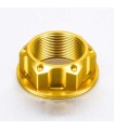 NUT TOP YOKE M25X1.00 GOLD