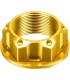NUT TOP YOKE M25X1.00 GOLD