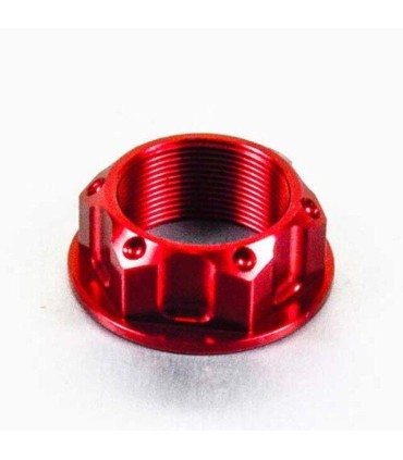 NUT TOP YOKE M25X1.00 RED