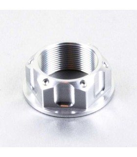 NUT TOP YOKE M25X1.00 SILVER
