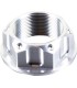 NUT TOP YOKE M25X1.00 SILVER