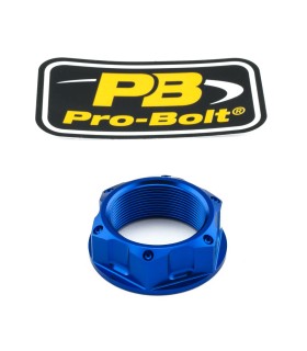 NUT TOP YOKE M28X1.00 BLUE