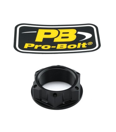 NUT TOP YOKE M28X1.00 BLACK