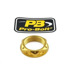 NUT TOP YOKE M33X1.00 GOLD