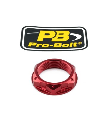 NUT TOP YOKE M33X1.00 RED