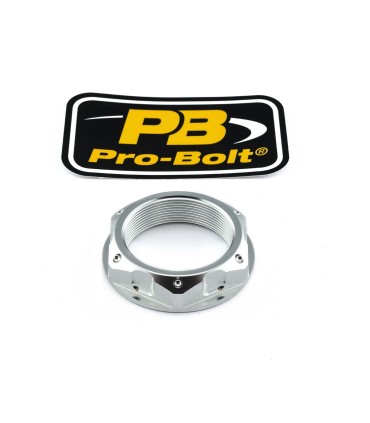 NUT TOP YOKE M33X1.00 SILVER