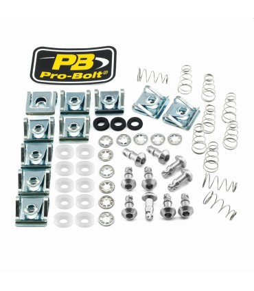 STUD 17MM QUICK REL SILVER