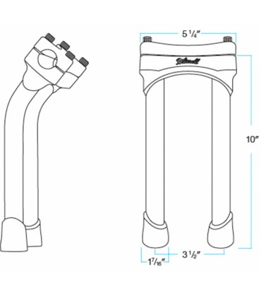 RISERS MURDOCK PB 10 CH