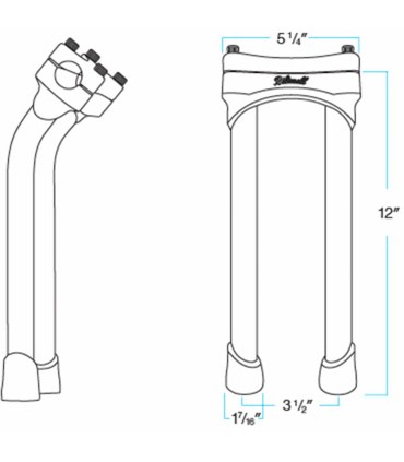 RISERS MURDOCK PB 12 CH