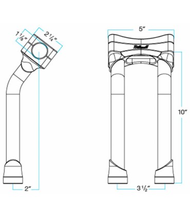 RISER MRDCK PBO/S CHR 10