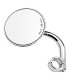 MIRROR SH RND W/MNT 1 CH