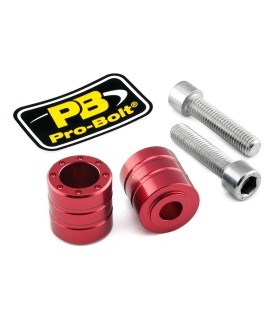 BAR END ALU BMW RED