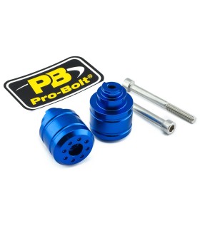 BAR END ALU HONDA 10 BLUE