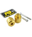 EMBOUT DE GUIDON ALUMINIUM HONDA 10 OR