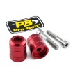 EMBOUT DE GUIDON KAW 10 ROUGE