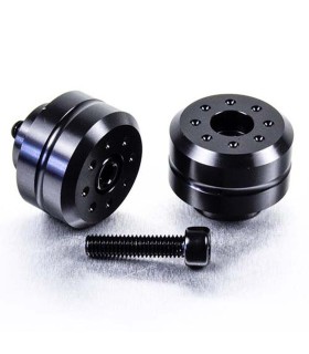 BAR END YAM 10 30MM BLACK