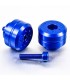 BAR END YAM 10 35MM BLUE