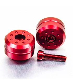 BAR END YAM 10 35MM RED