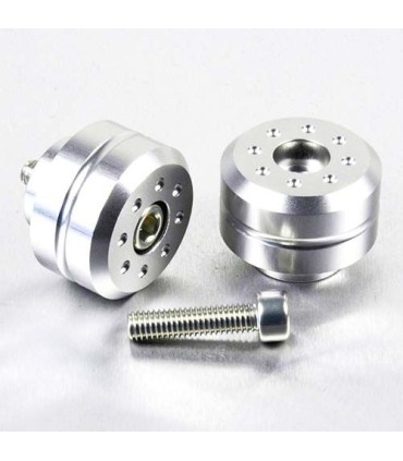 BAR END YAM 10 35MM SILVER