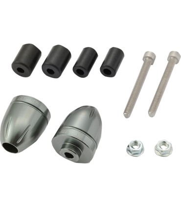 BAR END BULLET GUNMETAL