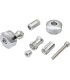 BAR END PLUG CHROME
