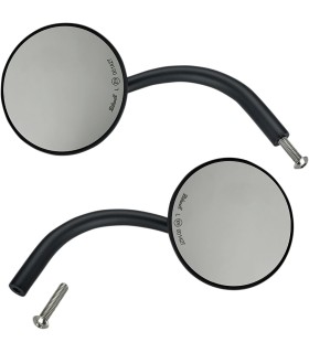 MIRROR LG RND F/HD PR BK