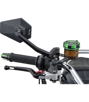 D-MIRROR-4 HEXAGON ROD ALU BLA