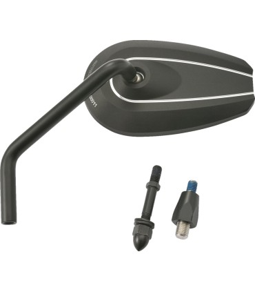 D-MIRROR-6 ROD LEFT ALUMINIUM 