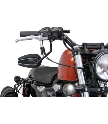 D-MIRROR-6 ROD LEFT ALUMINIUM 