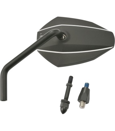 D-MIRROR-7 ROD LEFT ALUMINIUM 