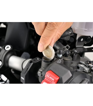 MIRROR PLUG BOLT BLACK LEFT