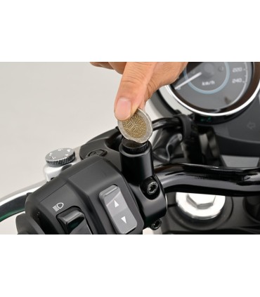 MIRROR PLUG BOLT BLACK RIGHT