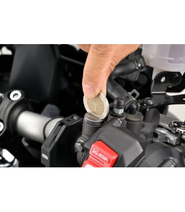 MIRROR PLUG BOLT GREY LEFT